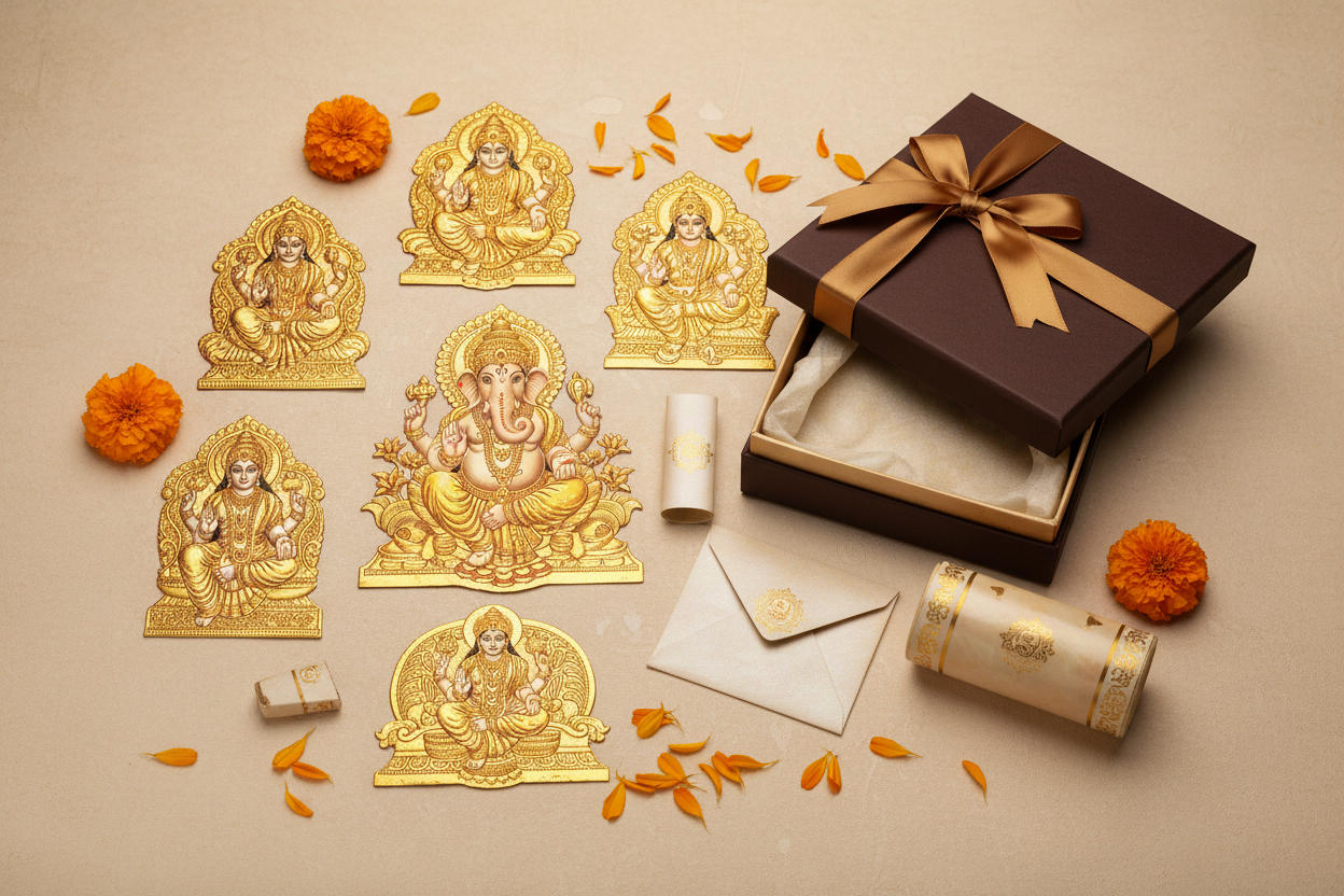 Sacred Gift Sets — 24K Gold Foil Art