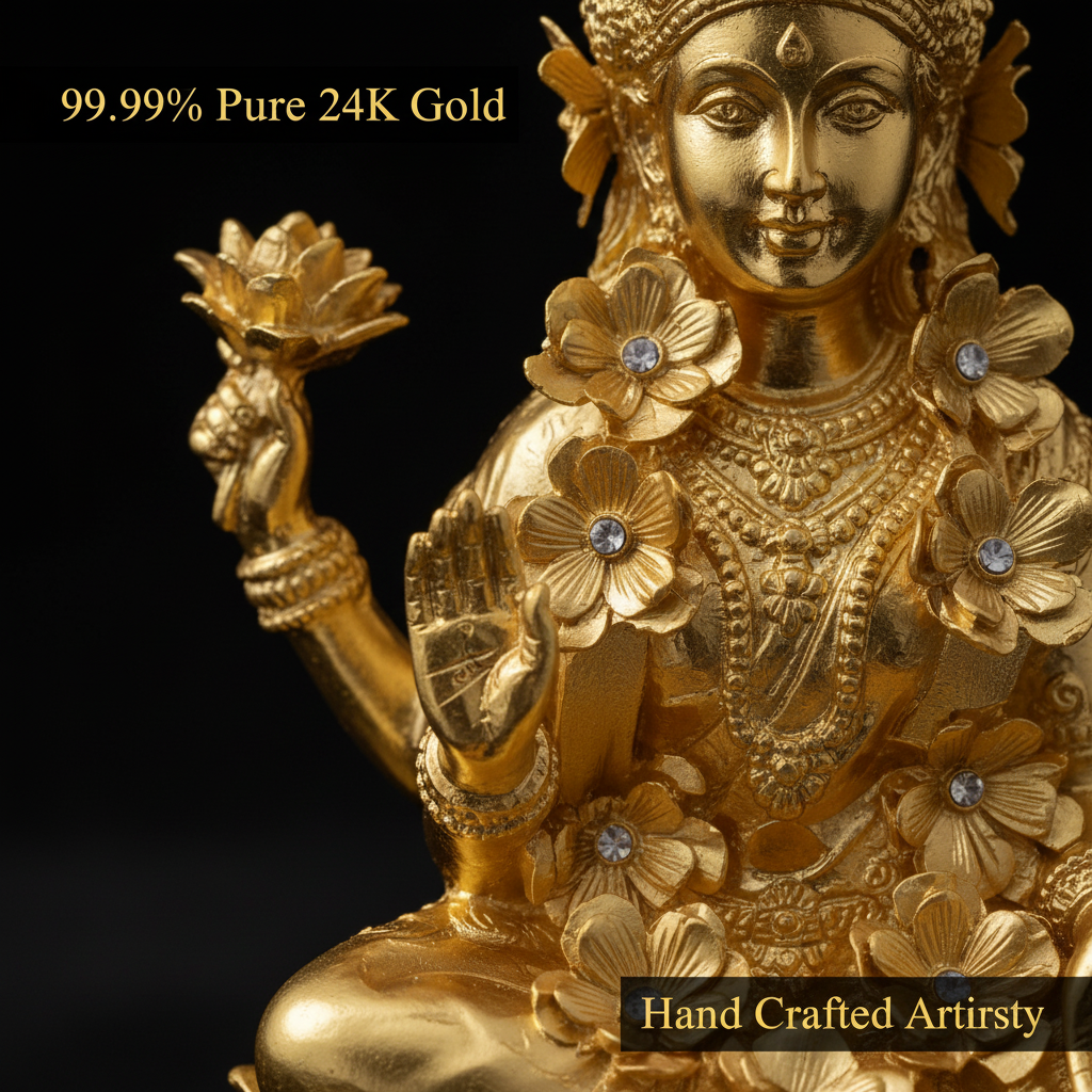 24K Gold Craftsmanship Detail