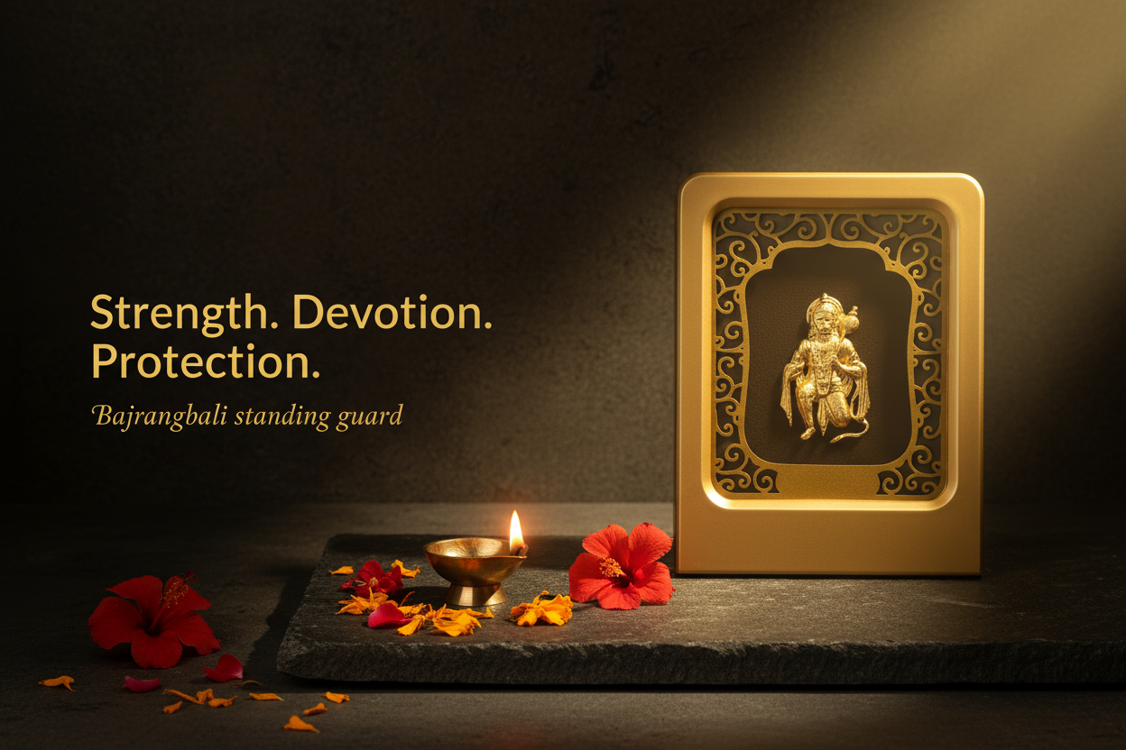 Hanuman Matte Gold Lifestyle