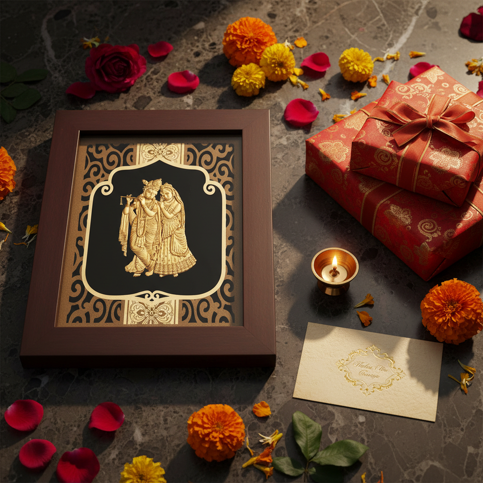 radha-krishna-24k-gold-foil-painting-8x10-wedding-griha-pravesh-gift-scene-moksha-craft