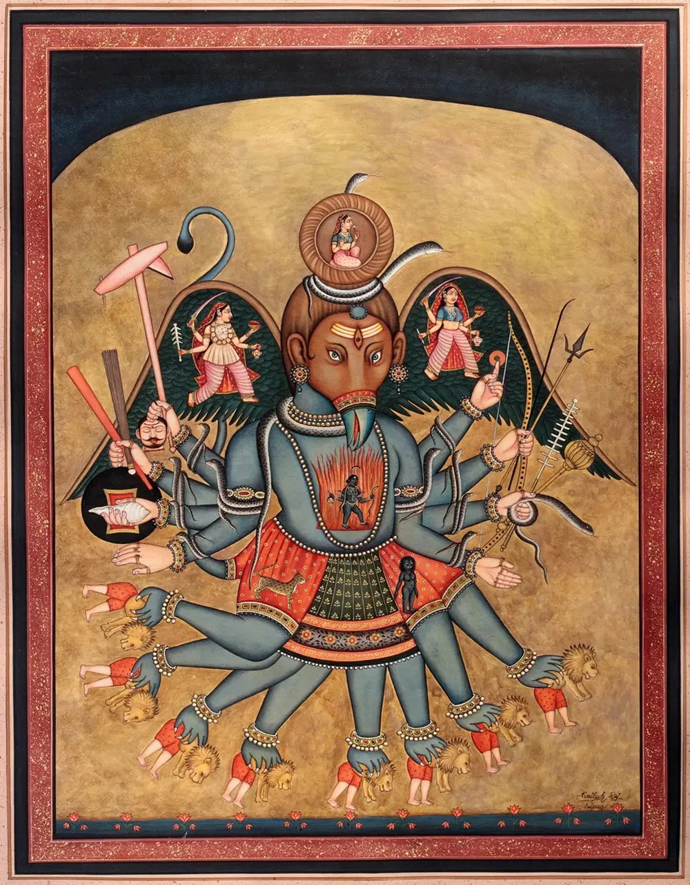 Sharabha and Narasimha: A Battle That Shook the Universe