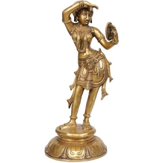 Celestial Beauty Captured in Brass: Apsaras in Indian Folk Tales
