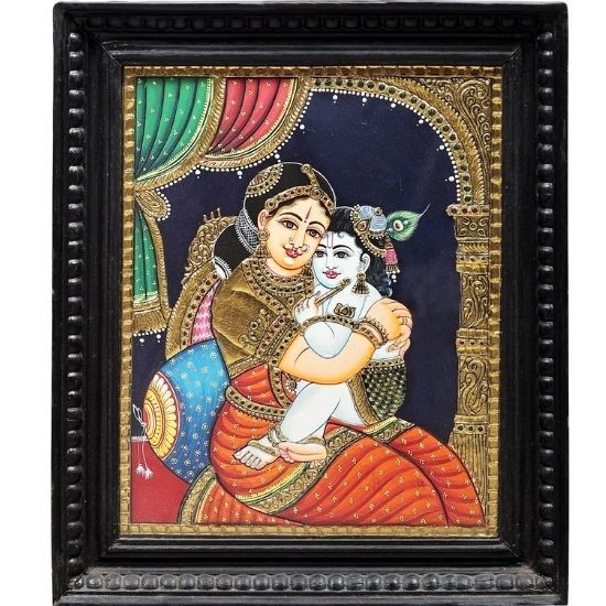 Lord Krishna and Yashoda Maiya – A Divine Bond of Dharma and Love
