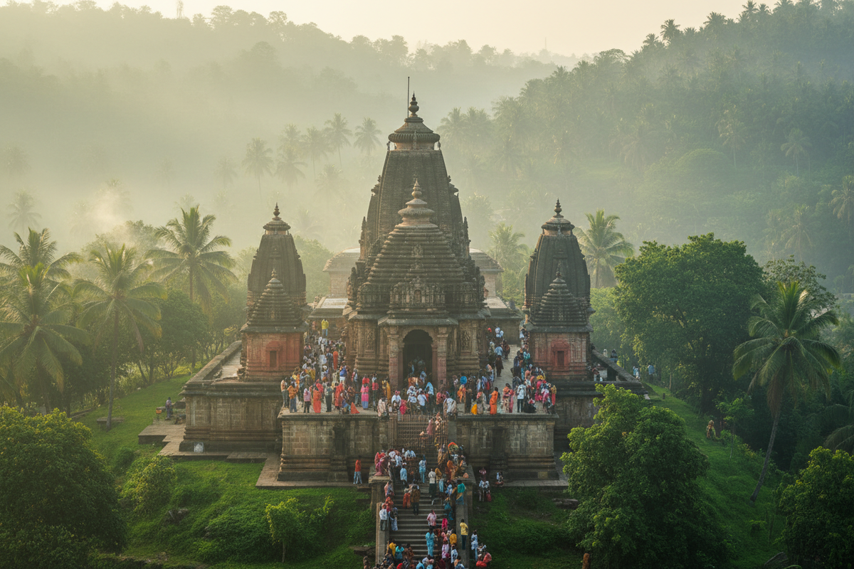 Kamakhya Devi temple in Guwahati Assam — sacred Shakti Peetha on Nilachal Hill | Moksha Craft