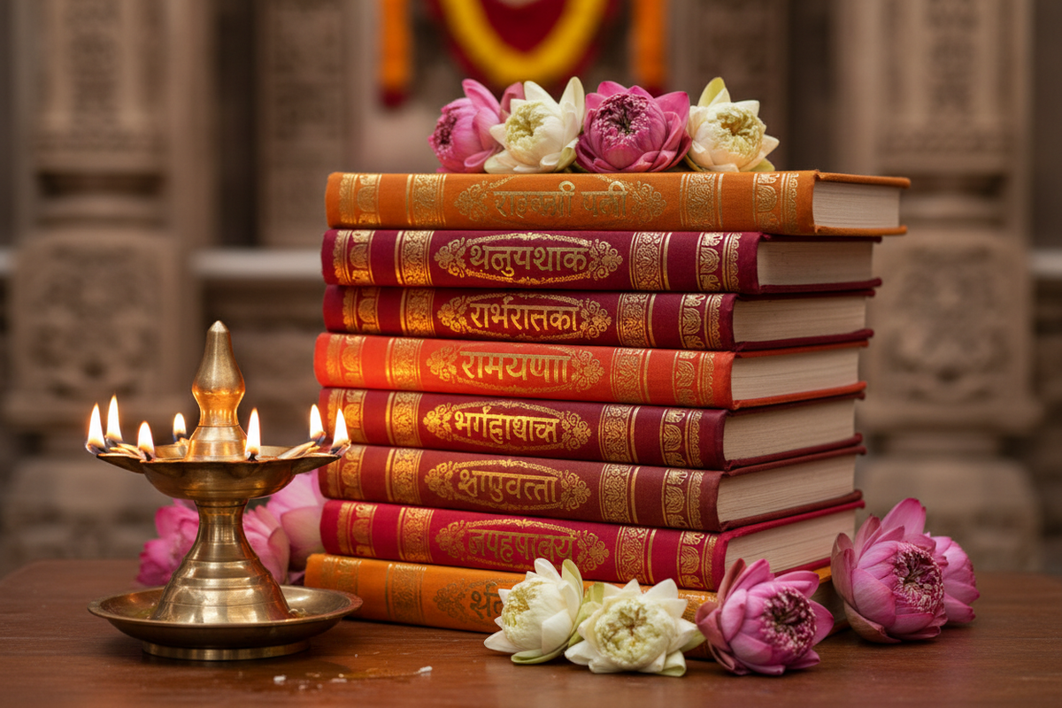 Ten essential Hindu religion books — Bhagavad Gita, Ramayana, Mahabharata and Puranas | Moksha Craft