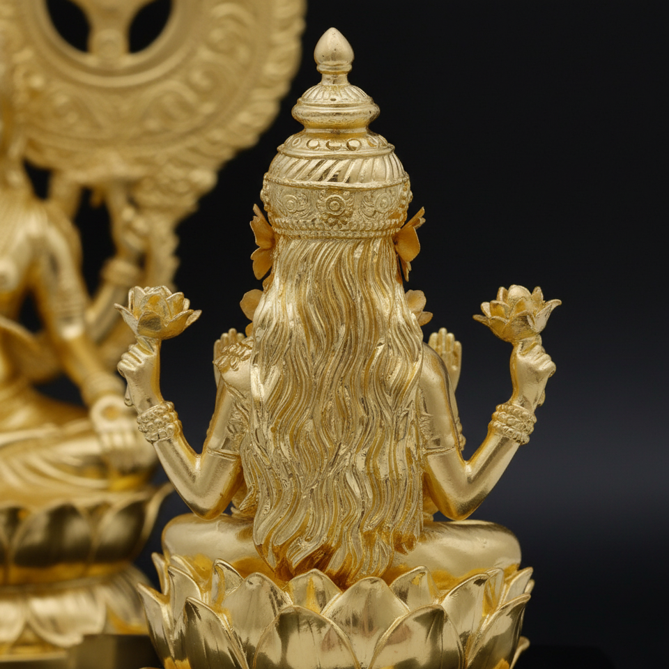 金箔细节特写重新生成