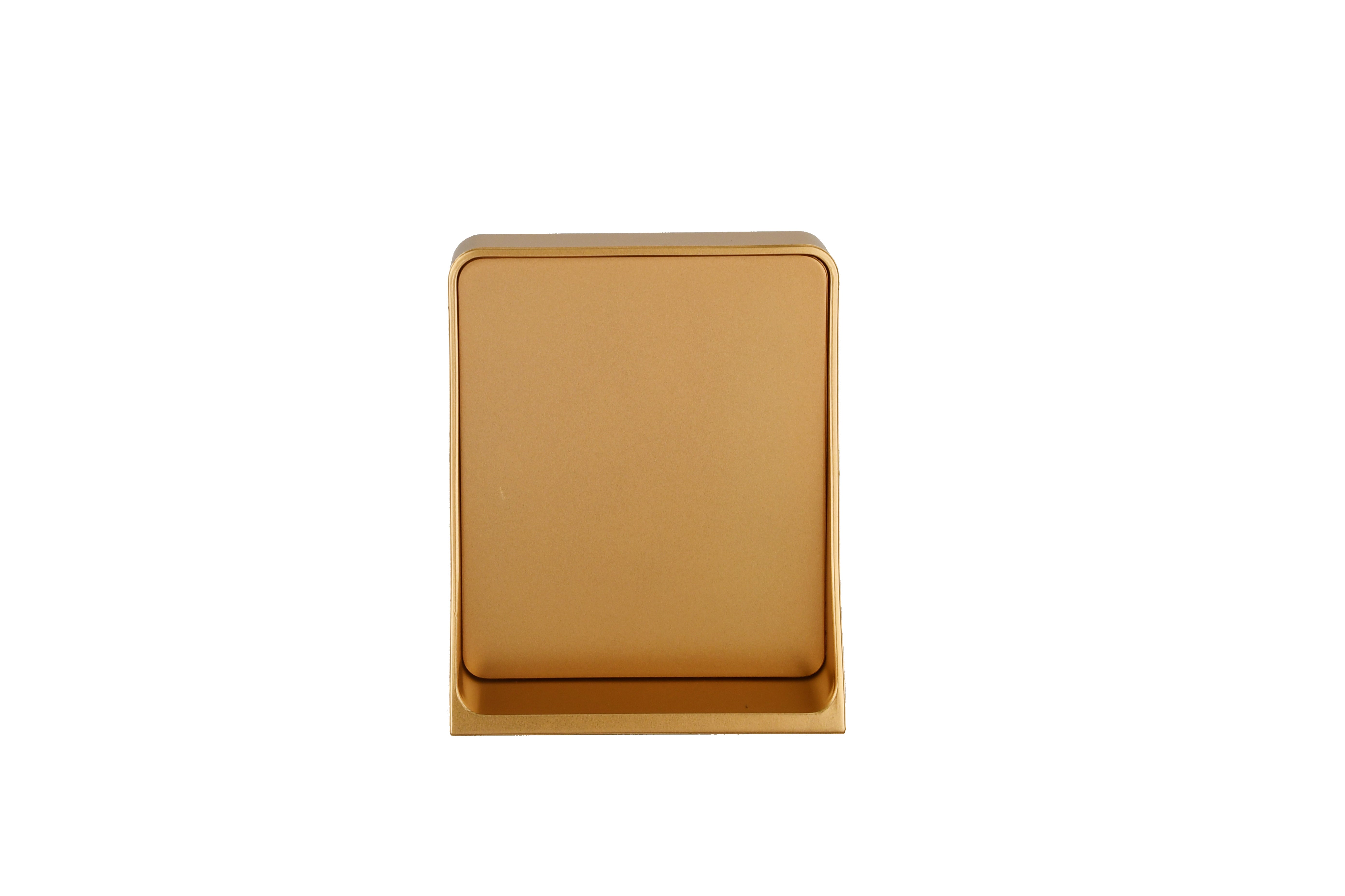Hanuman 24K Gold Foil Painting with Matte Gold Tabletop Frame, 2x3 Inches