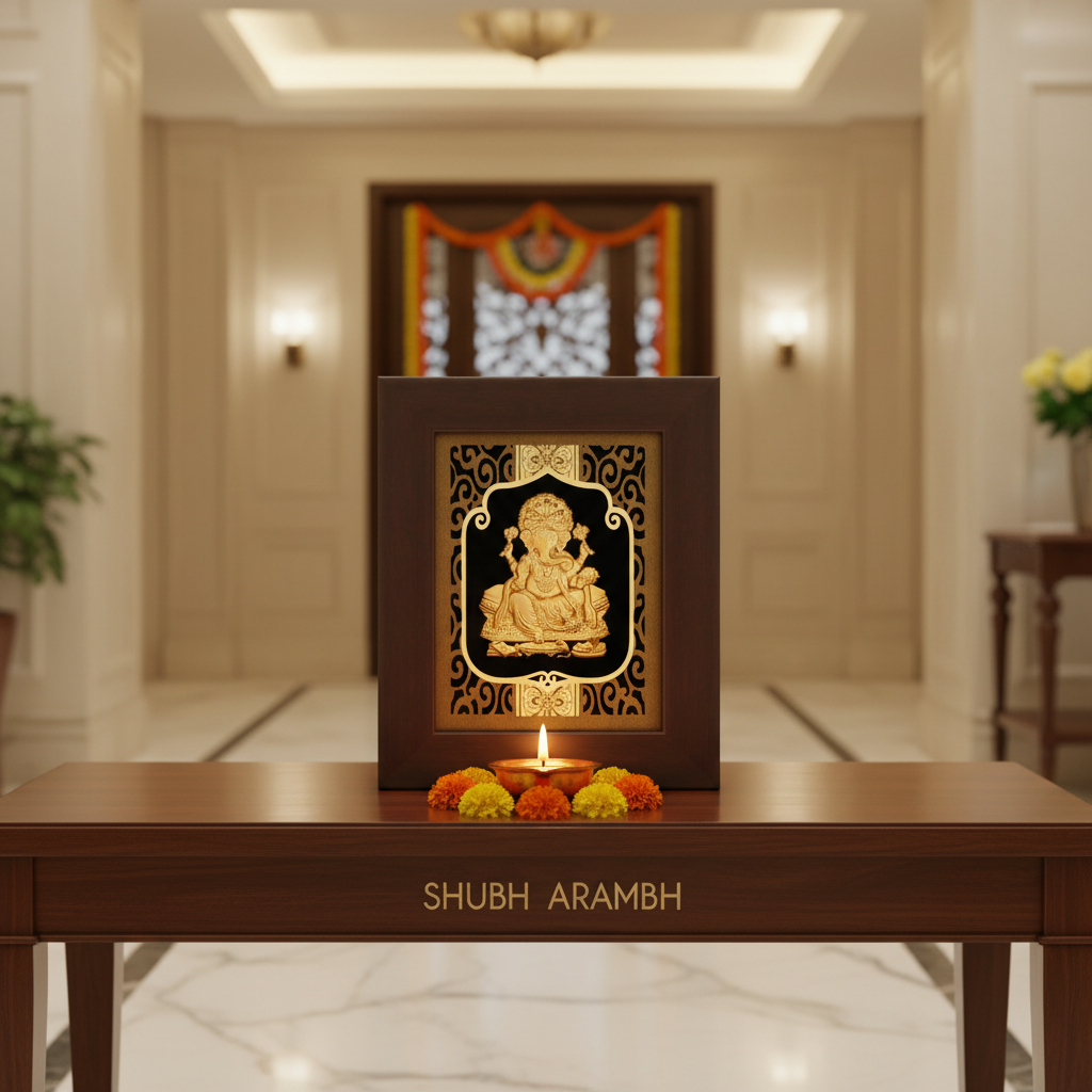 ganesha-ji-24k-gold-foil-painting-6x7-home-entrance-shubh-arambh-vastu-moksha-craft