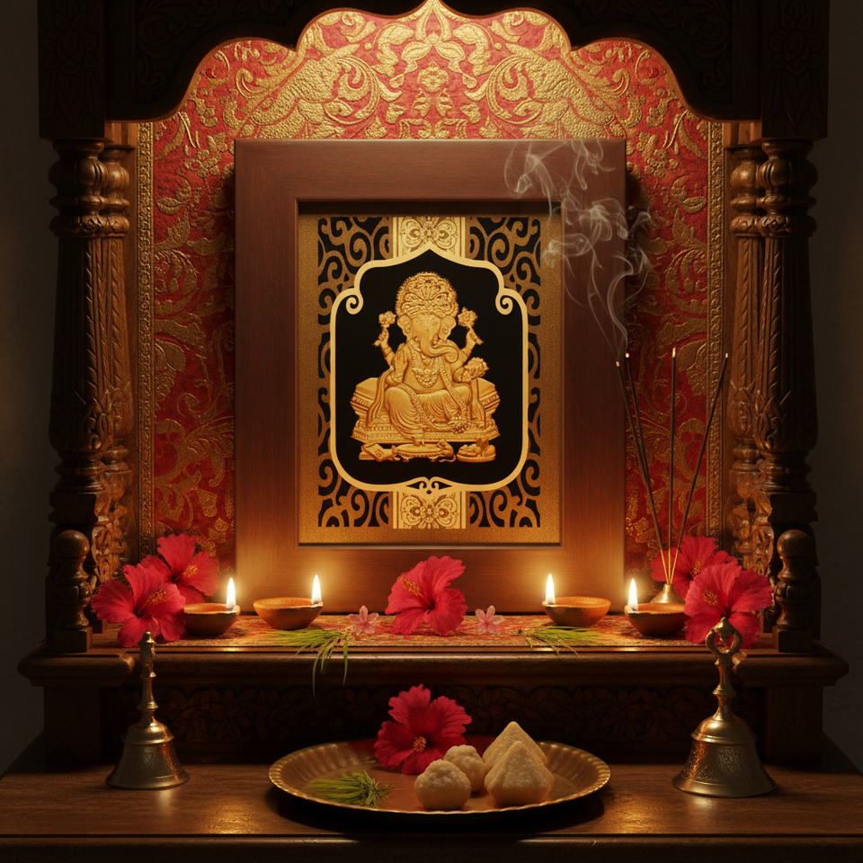 ganesha-ji-24k-gold-foil-painting-6x7-home-mandir-ganesh-chaturthi-pooja-moksha-craft