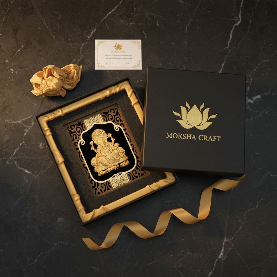 ganesha-ji-24k-gold-foil-painting-6x7-luxury-gift-box-packaging-moksha-craft