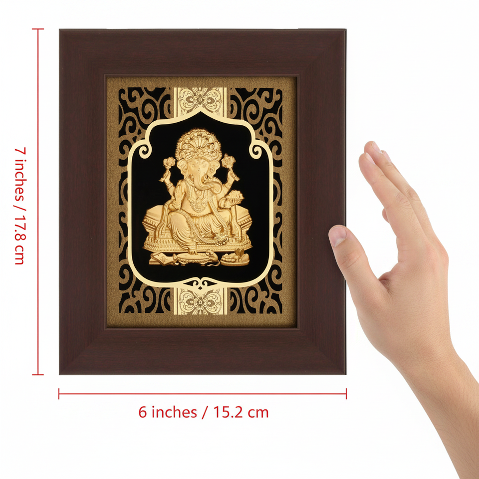 ganesha-ji-24k-gold-foil-painting-size-reference-6w-x-7h-inch-scale-moksha-craft