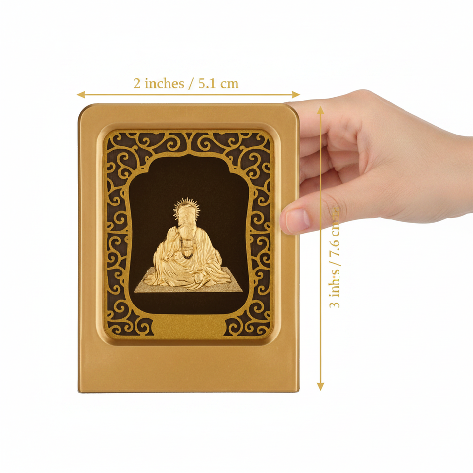 guru-ji-24k-gold-foil-painting-size-reference-2w-x-3h-inch-scale-moksha-craft