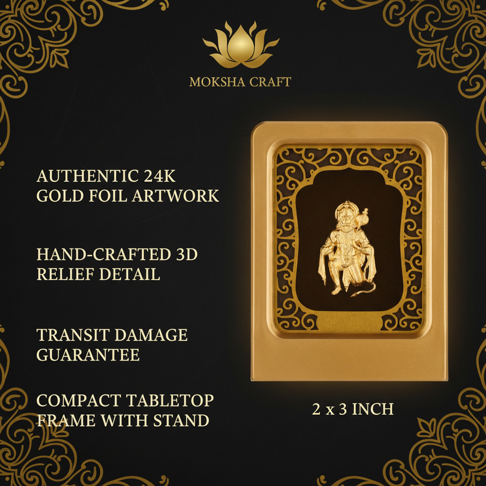 hanuman-ji-24k-gold-foil-painting-2x3-brand-infographic-moksha-craft