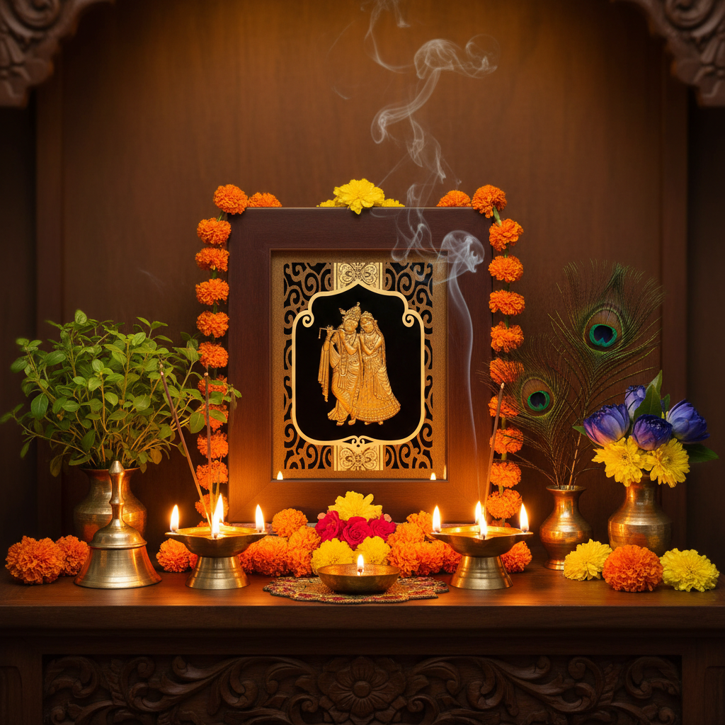 radha-krishna-24k-gold-foil-painting-6x7-home-mandir-janmashtami-pooja-moksha-craft