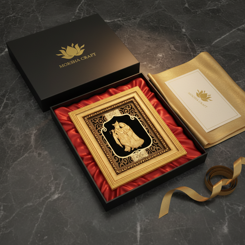 radha-krishna-24k-gold-foil-painting-6x7-luxury-gift-box-packaging-moksha-craft
