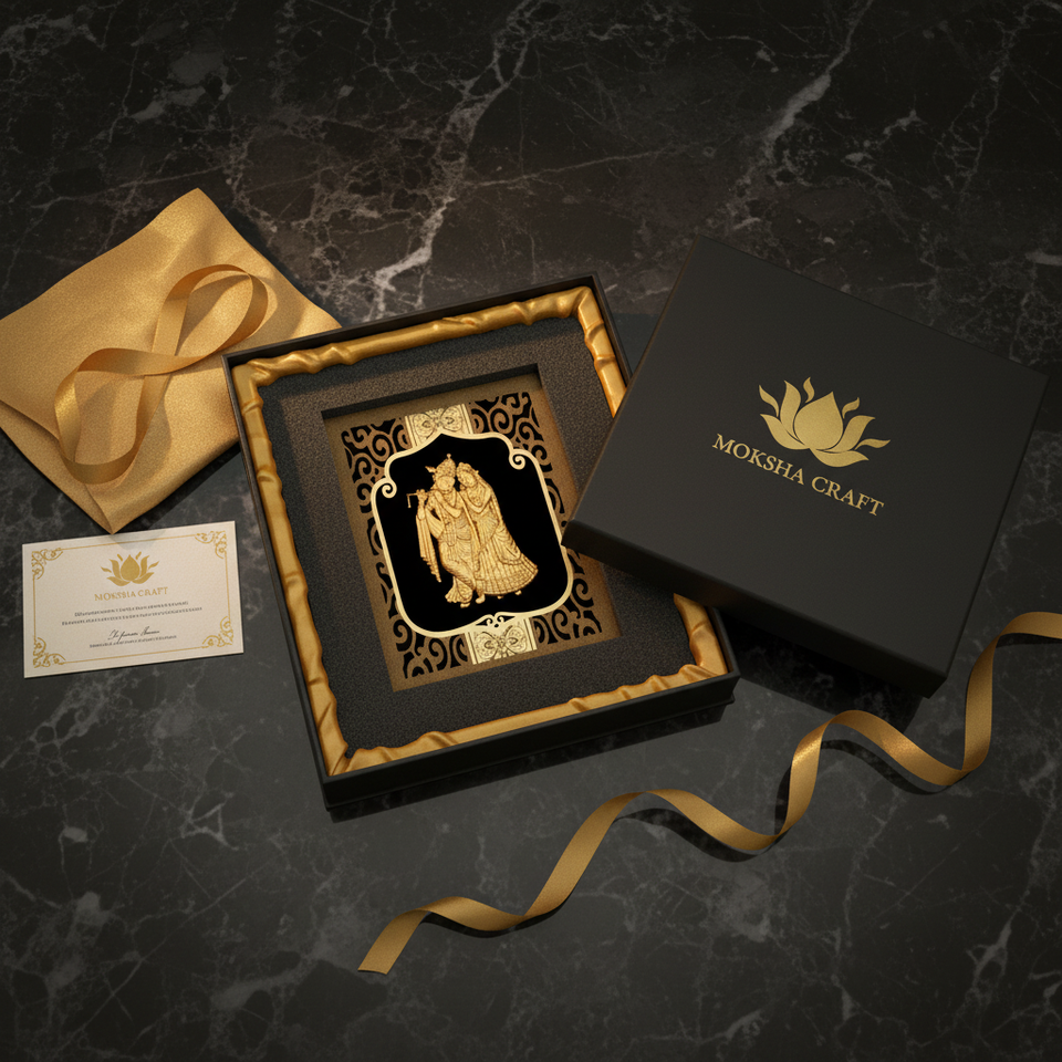 radha-krishna-24k-gold-foil-painting-6x7-luxury-gift-box-packaging-moksha-craft